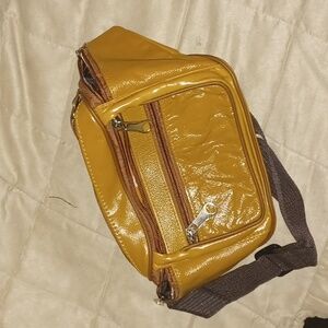Genuine leather fanny pack